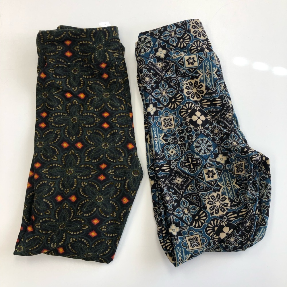2x LuLaRoe Kids S/M leggings